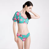 PUFFY ASSYMETRICAL WAIKIKI + COVER UP