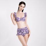 PURPLE DRAGONFLY TWO PIECE