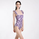 PURPLE DRAGONFLY ONE PIECE