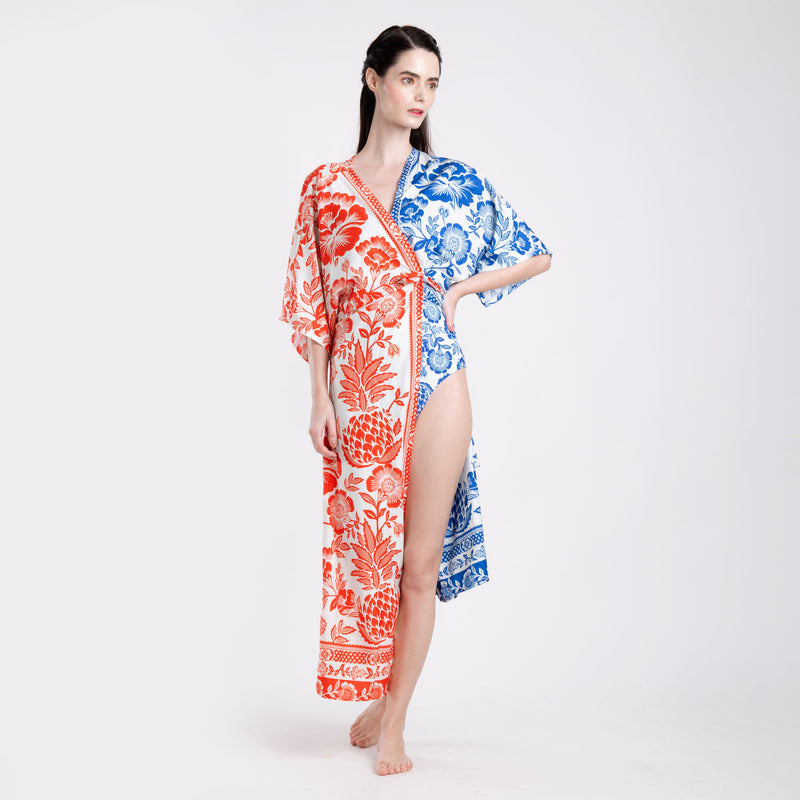 BLUE SENORITA ONE PIECE + ROBE