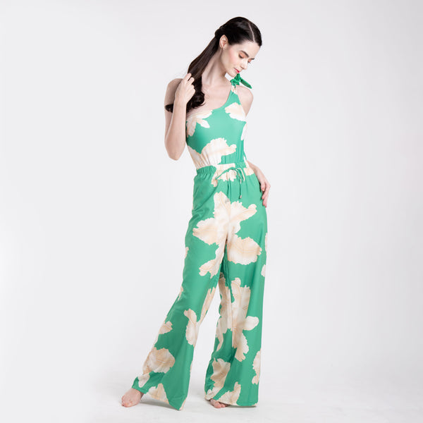 HALF SHOULDER GOLDEN LEAF + PANTS