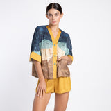 EMPRESS SHORT SILK SATIN