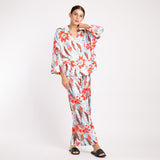 FIRE FLOWER LONG SILK ICE