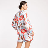 FIRE FLOWER SHORT SILK ICE