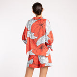 ROYAL LEAF SILK SATIN