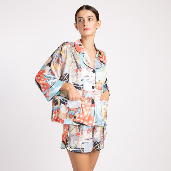 PARISIAN HOLIDAY SILK