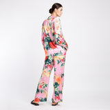 FLORAL LONG SILK ICE