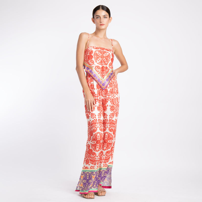 ROYAL PATTERN PANTS SET