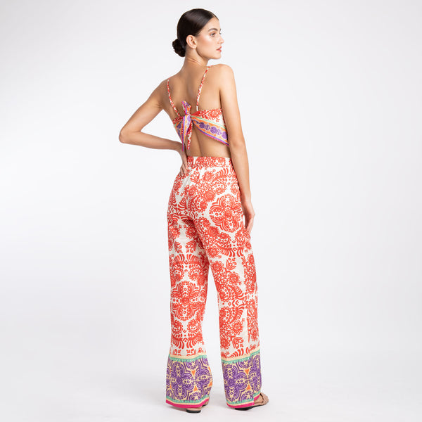 ROYAL PATTERN PANTS SET