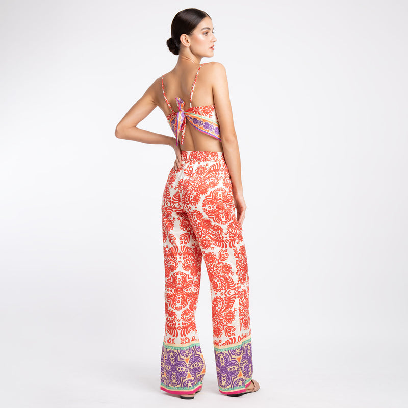 ROYAL PATTERN PANTS SET