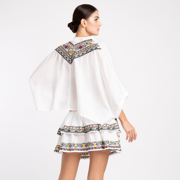 MULTICOLOR  EMBROIDERED SET