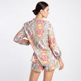 PRINTED GRAPHIC SHORT SET