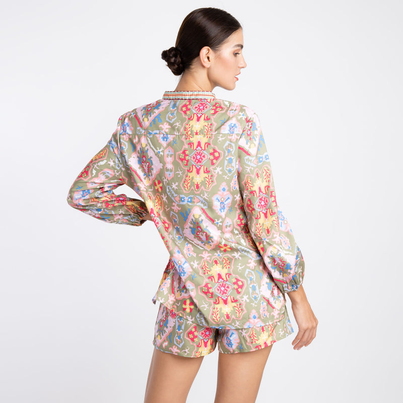 PRINTED GRAPHIC SHORT SET