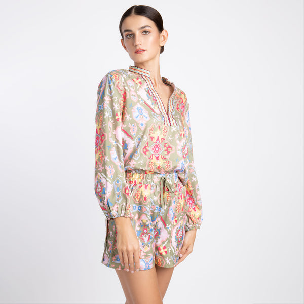 PRINTED GRAPHIC SHORT SET