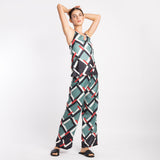 GEOMETRIC SLING PANTS SET