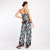 GEOMETRIC SLING PANTS SET