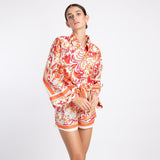 ROYAL LONG SLEEVES SHORT SET