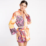 PRINTED KIMONO SET
