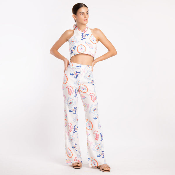 ROYAL PATTERN CROP SET